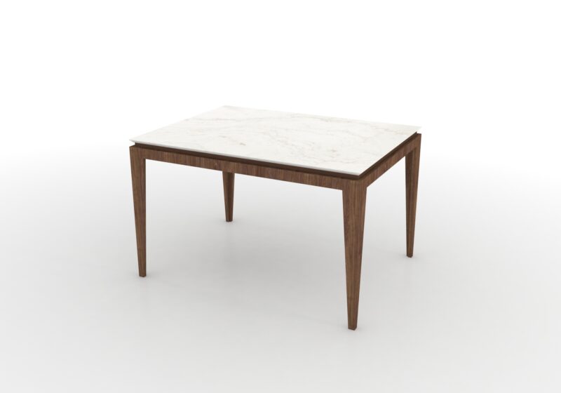 Mesa polivalente de mármol y madera, Itonda