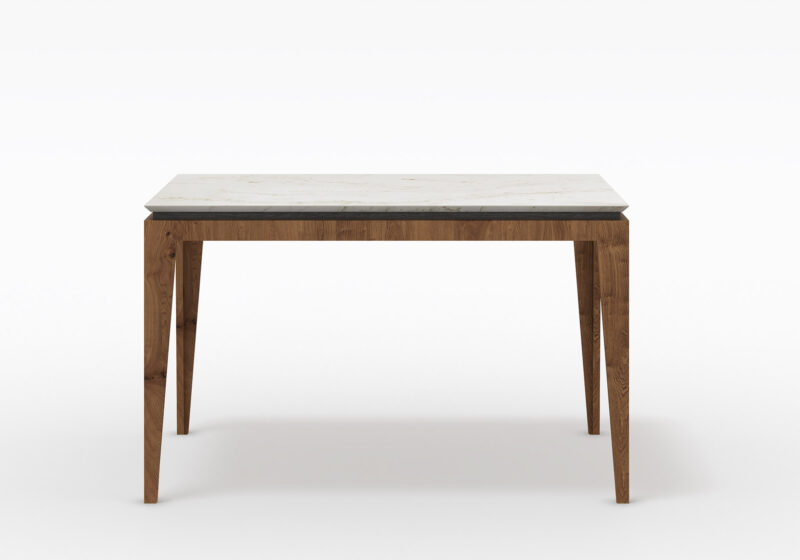 Mesa polivalente de mármol y madera, Itonda - Imagen 4