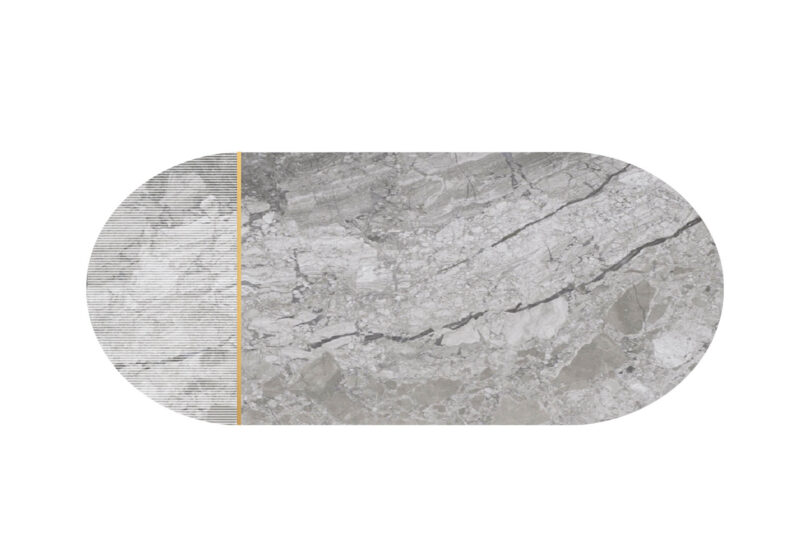 Mosaic marble coffee table, Veritate - Image 5