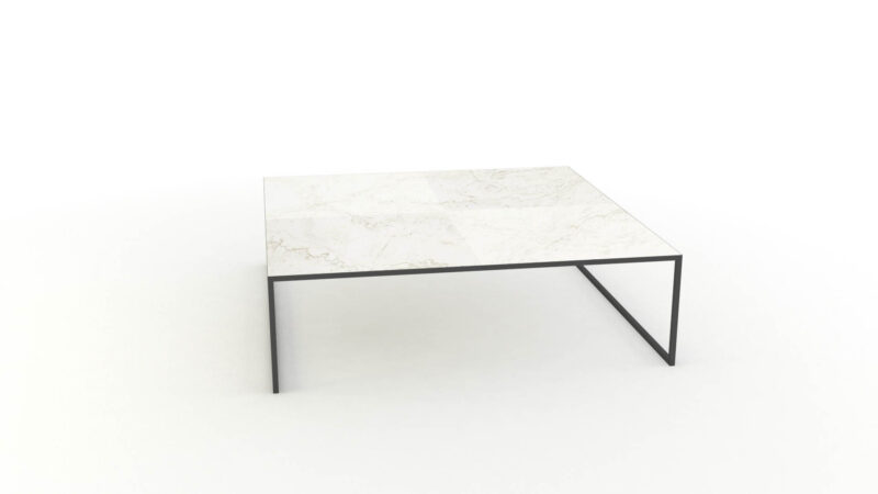 Square marble coffee table, Capella - Image 8