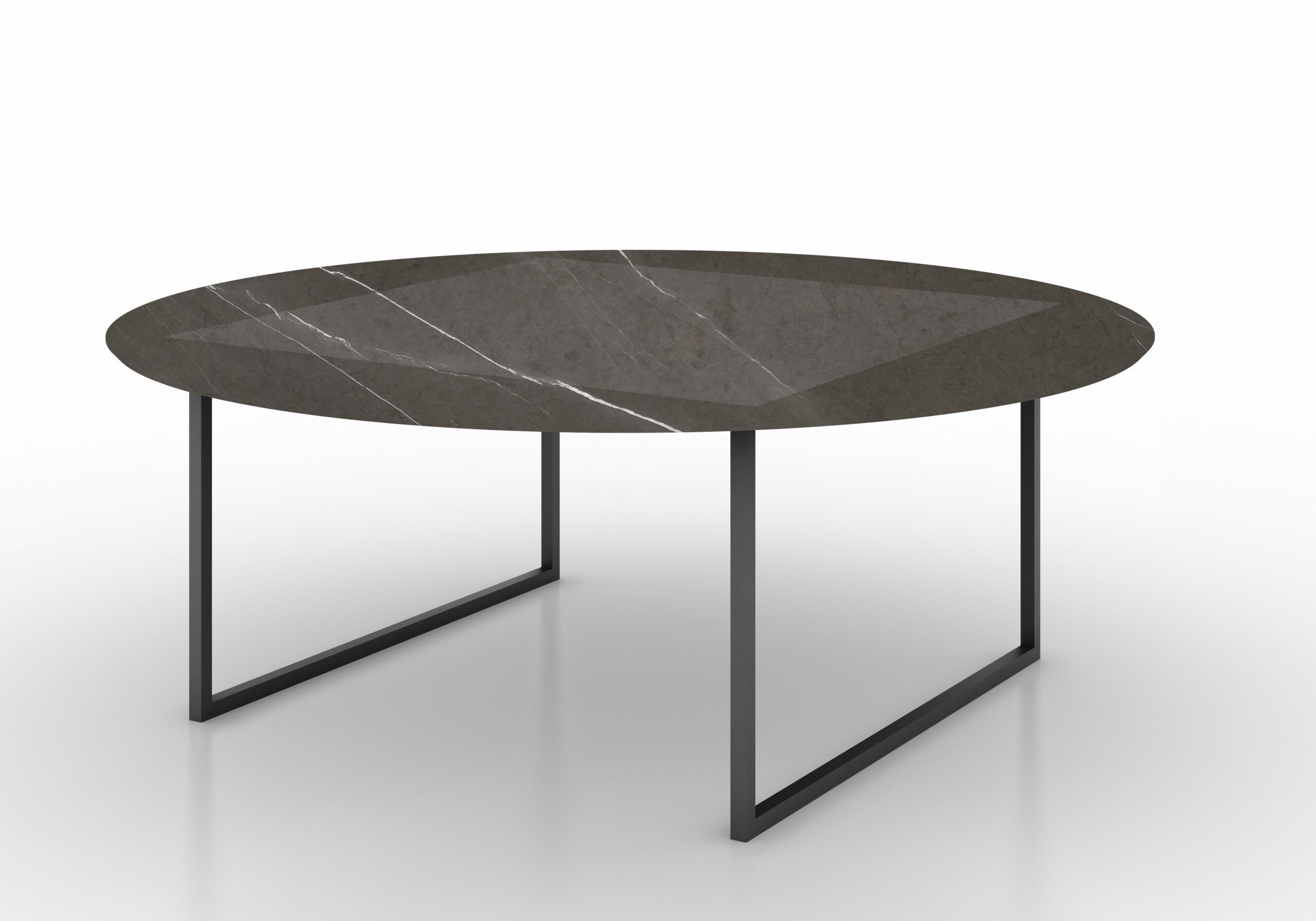 Round marble coffee table, Morava - Image 7