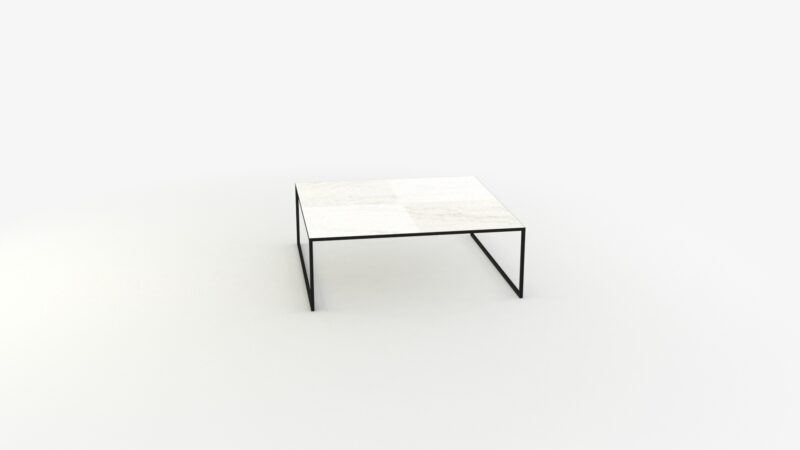 Square marble coffee table, Capella - Image 7