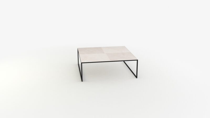 Square marble coffee table, Capella - Image 6