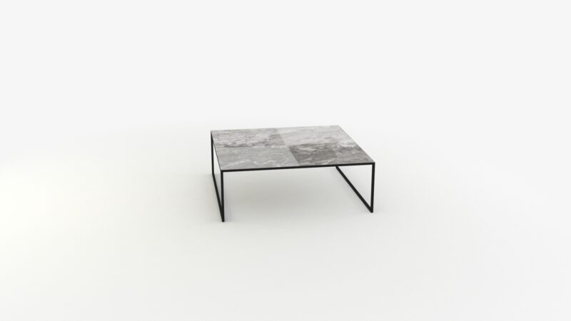 Square marble coffee table, Capella - Image 5