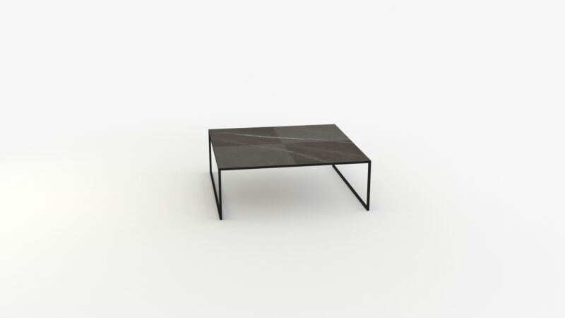 Square marble coffee table, Capella - Image 4