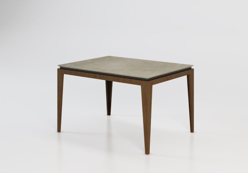 Mesa polivalente de mármol y madera, Itonda - Imagen 12